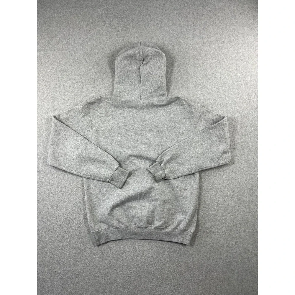 LSU Tigers Sweatshirt Adult S Gray Champion Hooded Regular Fit Geaux Tigers
